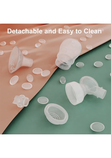 Entegre Elektrikli Göğüs Pompası Emzirme İçin 3 Mod Ve 9 Ayarlanabilir Emme Seviyesi Düşük Gürültü Geri Akış Önleyici 150ml Süt Şişesi İle Dahili Pil