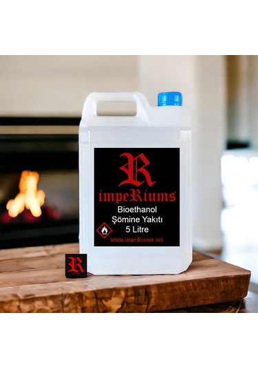 İmperiums Bioethanol Şömine Yakıtı 5 Litre