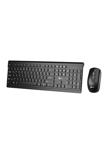 Lecoo KW203 Kablosuz Türkçe Q Klavye & Mouse Set