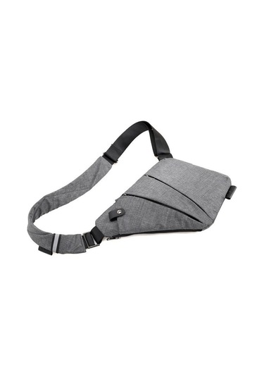 Hangfox Erkek Outdoor Spor Çanta: Anti-çalınma, Su Geçirmez, Hafif, Yolculuk Ve Koşu İçin Siyah Sol Göğüs Çantası Siyah