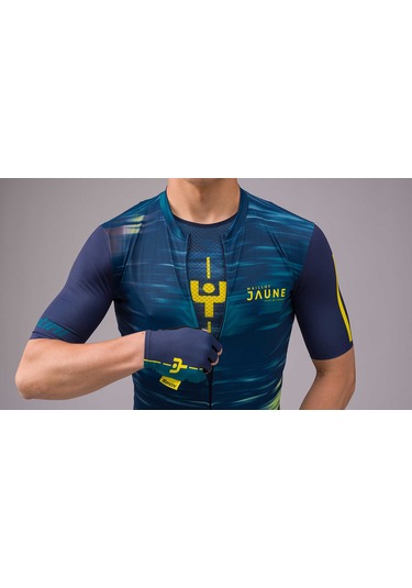 Santini Le Maillot Jaune Kisa Kol Forma Çok Renkli