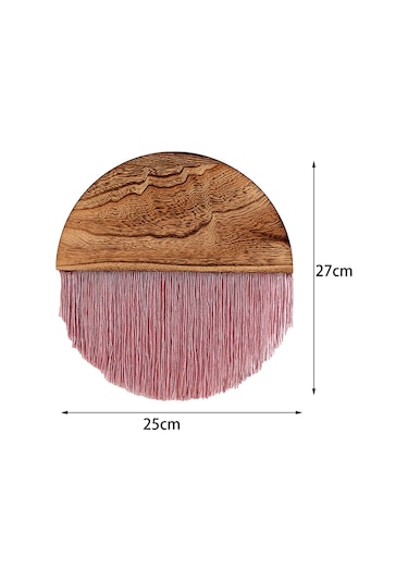 Suntek Magideal Bohem Goblen Duvar Dekor Kreş Geometrik Sanat Ev Pembe