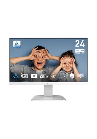 Msı 23.8'' Pro Mp2412w 1920x1080 Fhd 16:9 Flat Va 100hz 1ms
