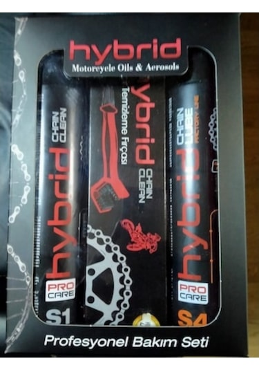 Hybrid Motosiklet Zincir Temizleme ve Bakım Seti