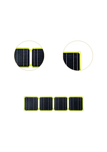 Suntek Katlanabilir Güneş Paneli Şarj Cihazı Acil Durum Sarı