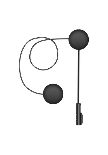 Vkemall T4 Motosiklet İnterkom Bluetooth Kulaklık Stereo Kask Kulaklığı Bluetooth 5.0 Kablosuz Kulaklık Buğday Siyahı