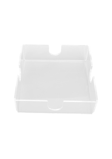 Mufunye Açık Akrilik Servis Peçete Tutucu - Mutfak, Banyo, Restoran Ve Bar İçin Pratik U-şekilli Tasarım Diğer