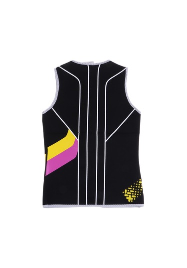 Suntek Kadın's 3 Mm Ön Fermuar Kolsuz Dalış Elbisesi Ceketi