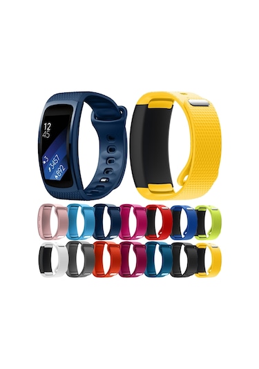 Samsung Uyumlu Gear Fit2 Sm r360 Silikon Saat Kordonu Kordonu Boyutu 126 175mm Mor Fiyatlar ve Ozellikleri