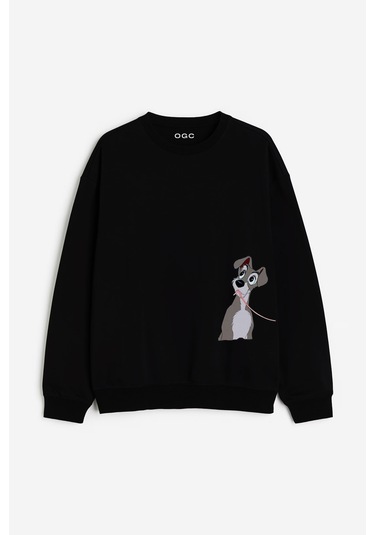 Ogc Tramp & Lady Kombin Sweatshirt Siyah