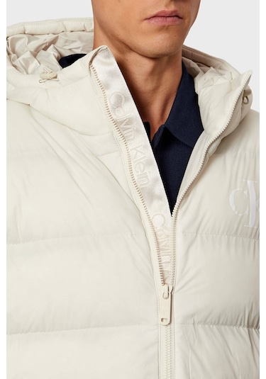 Calvin Klein Erkek Mont Lv04rd528g 67u Beyaz Beyaz