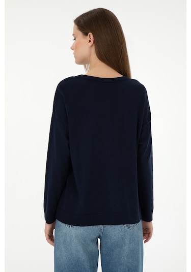 U.s. Polo Assn. Kadın Lacivert Kazak /triko 50297132-vr033 Lacivert