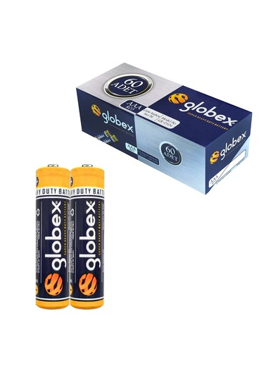 Globex Gx-0104 R03 Aaa Ince Kalem Pil Carbon 60lı Paket