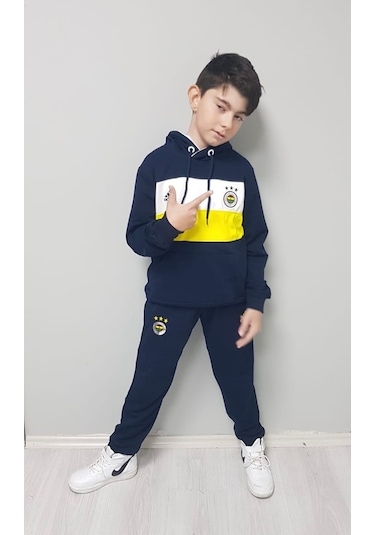 Fenerbahçe Çocuk 5-16 Yaş Arası Eşofman Takım Çok Renkli