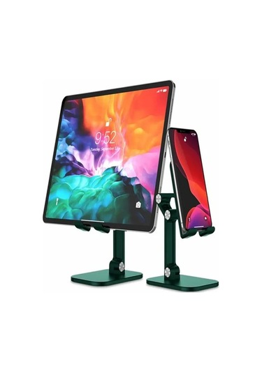 Pazly Katlanabilir Telefon-tablet Standı - Taşınabilir, Masa Ve Araba İçin Siyah