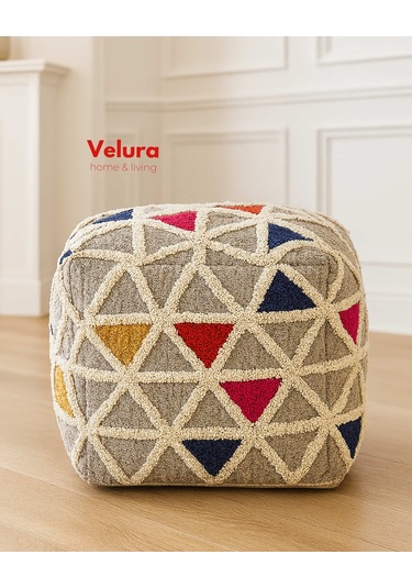 Magnus Grey - Multi - Puf Çok Renkli