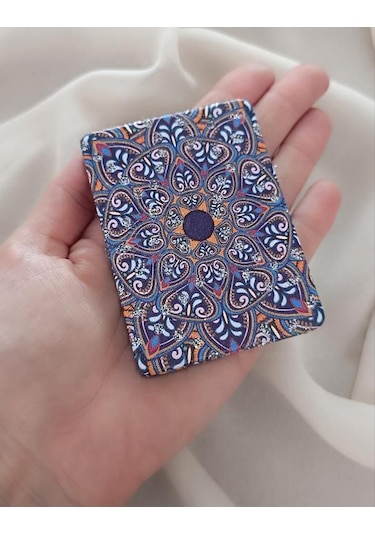 Ayna Makyaj Aynası Cep Model Çanta El Aynası Çok Renkli