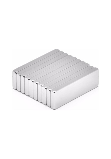 Köşeli Neodyum Mıknatıs Dikdörtgen 30X10X3 Mm - 5 Adet