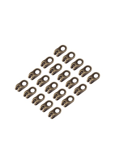 Padalink 20 Adet Kayağaç Ayakabısı İpi Kanca, Alaşım Malzeme, Dayanıklı, Dışarı Ayakkabısı Ve Çanta Askı Bağlantısı İçin, Kiremit Rengi, Dıy El Sanatları Aksesuarı