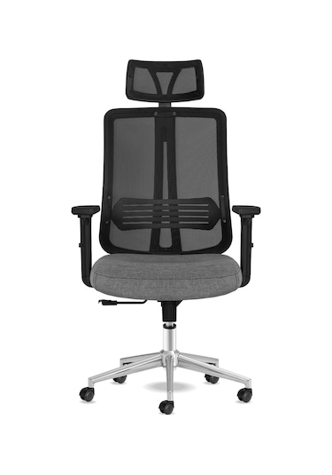 Calitteoyuncukoltuk Calitte Yönetici Çalışma Koltuğu | Spark Başlıklı | Siyah Krom