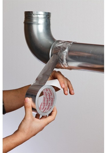 Alüminyum Folyolu Yanmaz Bant 44 Mm*20 Metre (532559332)