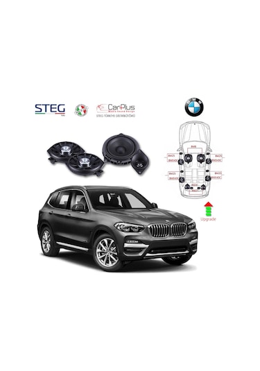 Bmw X3 Serisi Steg İtaly Hoparlör Kiti