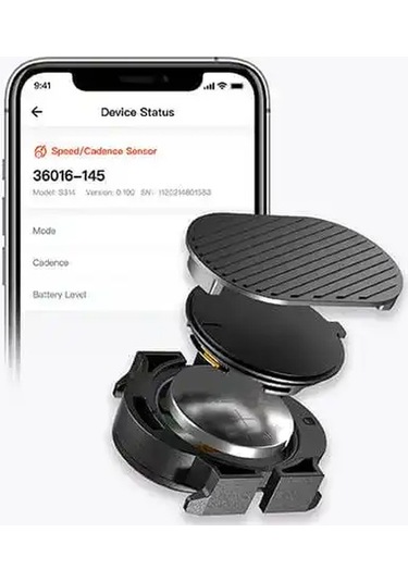 Magene S314 Hız Ve Kadans Sensörü Bt Ve Ant+ Siyah