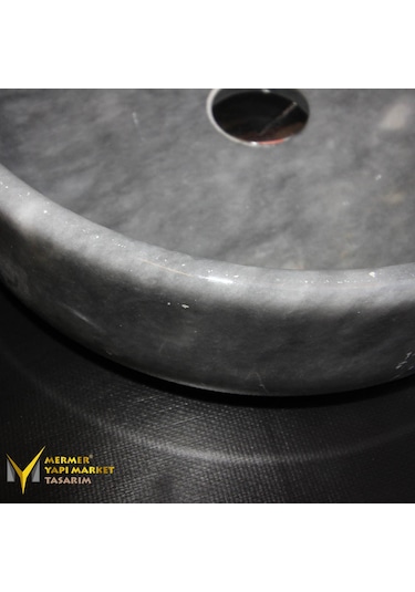 Gri Mermer Armut Tasarım Lavabo