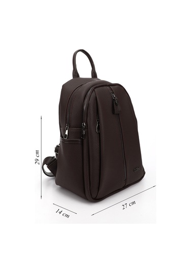 Gönderir Kahverengi El Ve Sırt Çantası Kahverengı