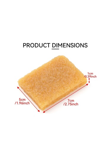 Dofolink Doğal Kauçuk Temizleme Silgi, Deri Ayakkabı Ve Çanta İçin Kuru Temizleme, Etkili Nitelik Ve Yeniden Kullanılabilir Özellikli Sarı