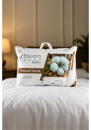Favora Pamuk Yastık 50x70 Cm Beyaz
