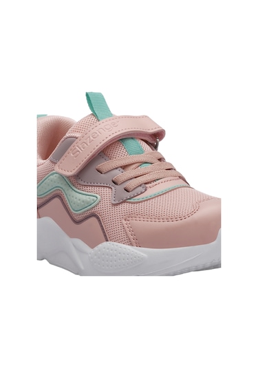 Slazenger PESO I Çocuk Cırt Cırtlı Pembe Sneaker