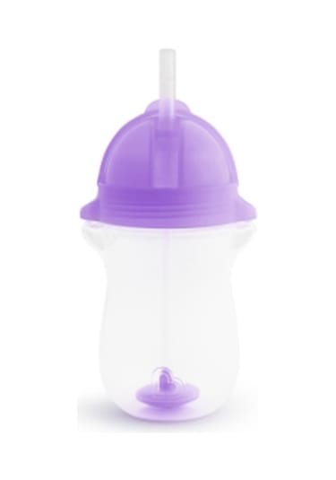 Munchkin Tıklama Uçlu Alıştırma Bardağı 12ay+,mor Yedek Pipet, 1 Mor