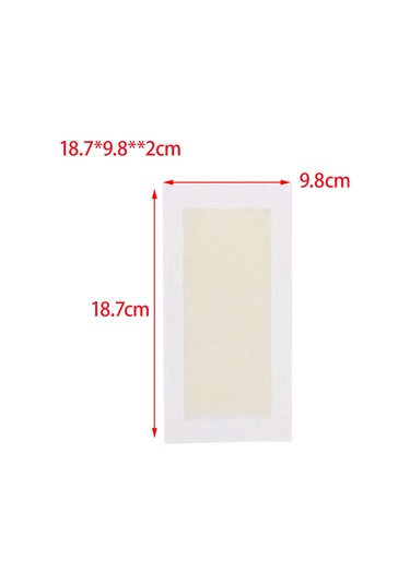 Suntek 20x Ağda Şeritleri Tek Kullanımlık Tüm Cilt Sarı