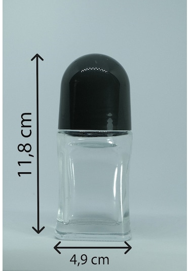 Roll-on Parfüm Şişesi 50 ML 2 Adet Boş Şişe