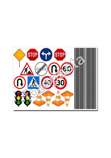 Trafik Yenilebilir Resim Baskısı Diğer