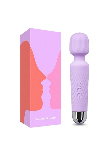 Urbannest Bpm88 Masaj Çubuğu 20 Frekanslı Titreşimli Mor Renk Masaj Aleti Mor