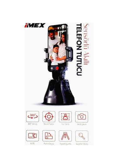 Imex Sensörlü Akıllı Telefon Tutucu