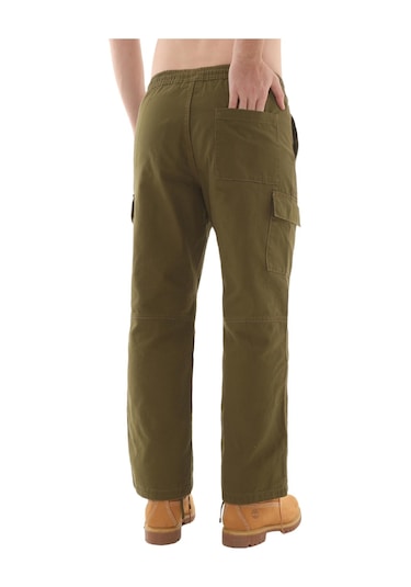B0a6hpk3021-r Timberland Washed Duck Canvas Cargo Pant Erkek Pantolon Yeşil B0a6hpk3021-r Yeşil