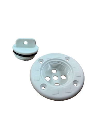 Plastik Miçoz. Süzgeçli. Delikli. Tekne Güverte Su Gideri, 1" - 26mm