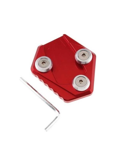 Electric Suntek Honda Grom125 Msx125 2014-2018 Kırmızı Kickstand, Uzun Ömürlü Metal Yapı, Kolay Montaj