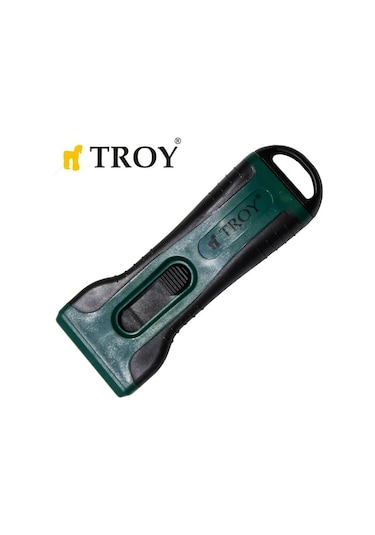 Troy 21607 Plastik Kazıma Bıçağı, 4 Yedek Bıçaklı