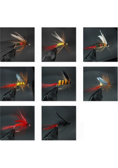 Yuntech01 40 Adet Su Geçirmez Abs Kutulu Orman Balıkçılığı Sünger Seti - Keskin Karbon Çelik İğneler, Farklı Balık İhtiyaçları İçin Uygun