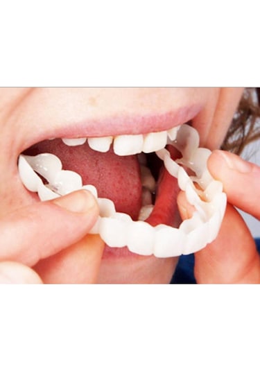 Suntek Silikon Üst/alt Takma Diş Kaplamaları Protez Sahte Üst