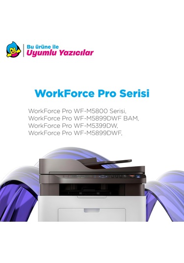 Epson T12f1 - C13t12f140 Uyumlu, Kartuş 40k/ Workforce Pro Wf-m5800 / Wf-m5899dwf Bam / Wf-m5399dw /wf-m5899dwf