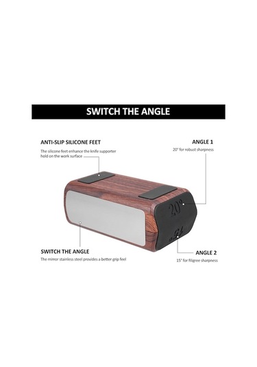 Createtech Ve Seçeneği Renk Paslanmaz Elmas Çok Çelik Bileme Bıçak Aleti Abs, - Ql