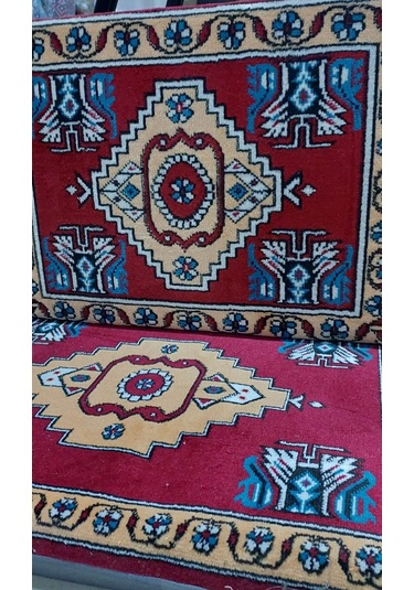 Algelsineve Otantik Şark Köşesi Seti Bordo Renk Sarı