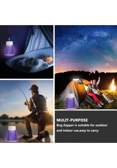 Symbee Usb Şarjlı Fiziksel Elektrik Şoku Led Ateşleyici, 8 Saat Süreli Batarya, Ev Ve Dış Mekan Kullanıma Uygun Sessiz Kovucu Beyaz