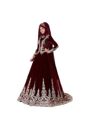 Ceyyiz Tesettür Modeli Bindallı Kına Elbisesi Lavin