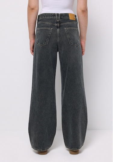 Colins Regular Fit Yüksel Bel Geniş Paça Kadın Koyu İndigo Jean Pantolon Cl1077542 Q1.v1 Dn44672 Denim